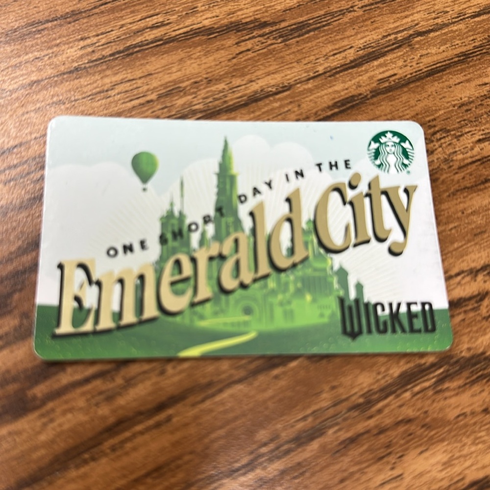 Wicked Bundle: Med Tee, Playbill, OPI Polishes, reloadable Starbucks gift cards - Picture 9 of 10